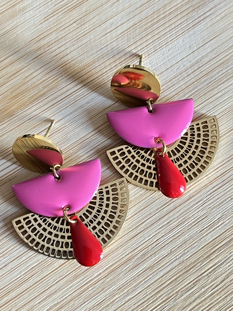 Boucles d’oreilles Pépita