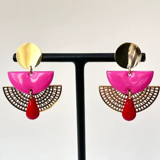 Boucles d’oreilles Pépita